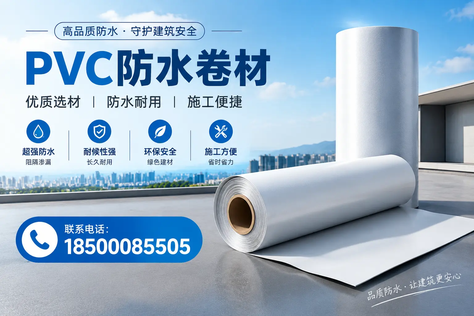 如何评估PVC防水卷材的性价比？云浮消费者必读